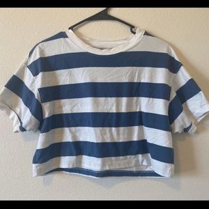 Target Wild Fable Striped Crop Top
